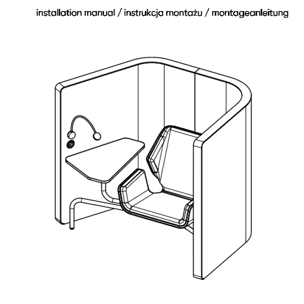 booi workstation - instrukcja montażu PL EN